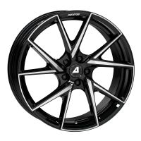 ALUTEC ADX01 DIAMANTSCHWARZ FRONTPOLIERT R17 4x108 18j ET7