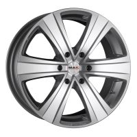 MAK FUOCO 6 HYPER SILVER R17 6x114.3 30j ET7.5