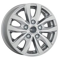 MAK LOAD 5 3 SILVER R16 5X160 6.5J ET60