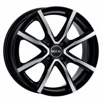 MAK MILANO4 BLACK MIRROR R15 4X100 6J ET40