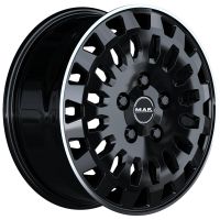 MAK OVERLAND GLOSS BLACK MIRROR RING R18 6x130 53j ET8