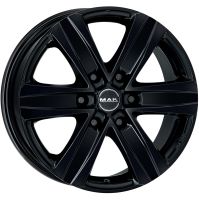 MAK STONE 6 W GLOSS BLACK R17 6x114.3 30j ET7.5