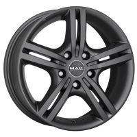 MAK VELOCE LIGHT MATT TITAN R16 5X115 6.5J ET41