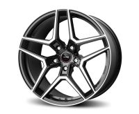 MOMO RF06 MATT BLACK POLISHED R20 5x114.3 40j ET9