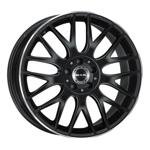 MAK ARROW GLOSS BLACK MIRROR RING R21 5x112 51j ET8.5