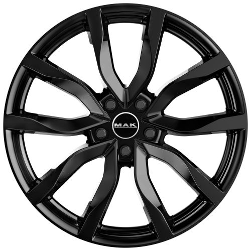 MAK HIGHLANDS GLOSS BLACK R21 5x120 43.5j ET9