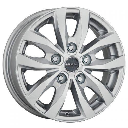 MAK LOAD 5 SILVER R16 5X130 6.5J ET50