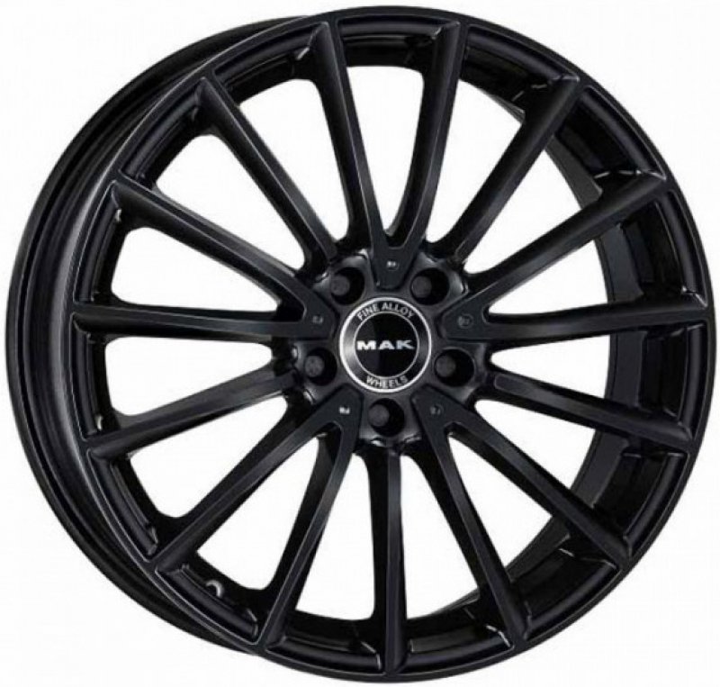 MAK KOMET GLOSS BLACK MIRROR RING R18 5x112 48j ET8