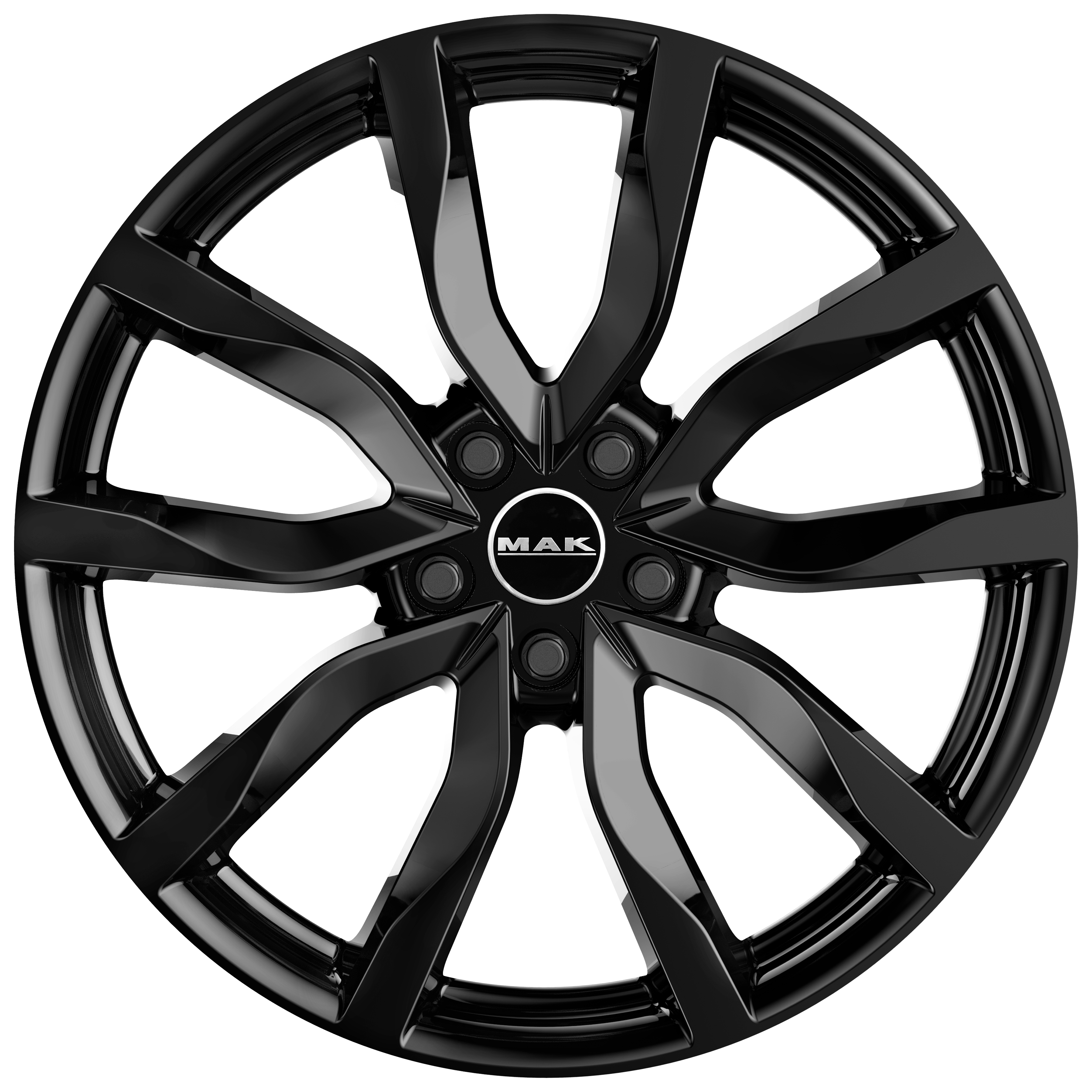 MAK HIGHLANDS GLOSS BLACK R19 5x105 38j ET8