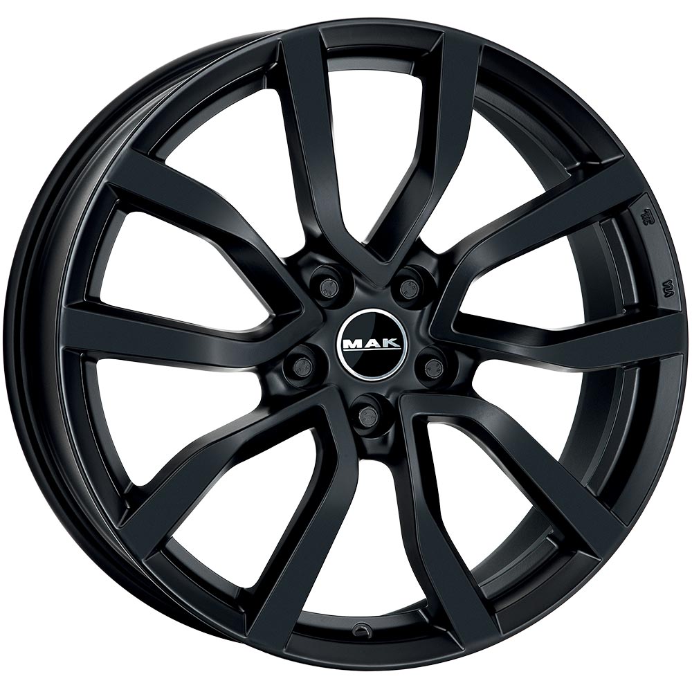 MAK MIDLANDS MATT BLACK R21 5x112 40j ET8.5