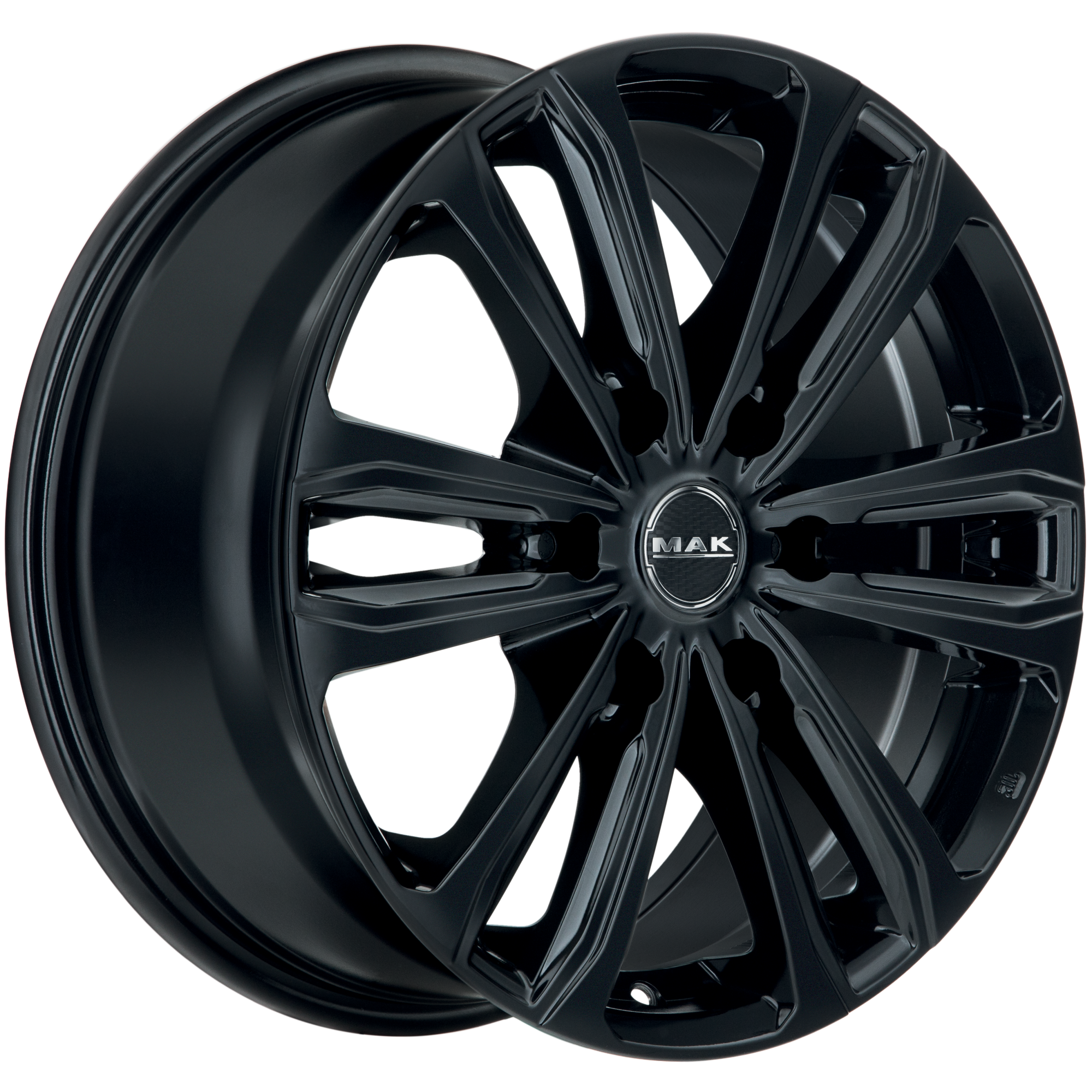 MAK SAFARI 6 GLOSS BLACK R20 6x139.7 38j ET8.5