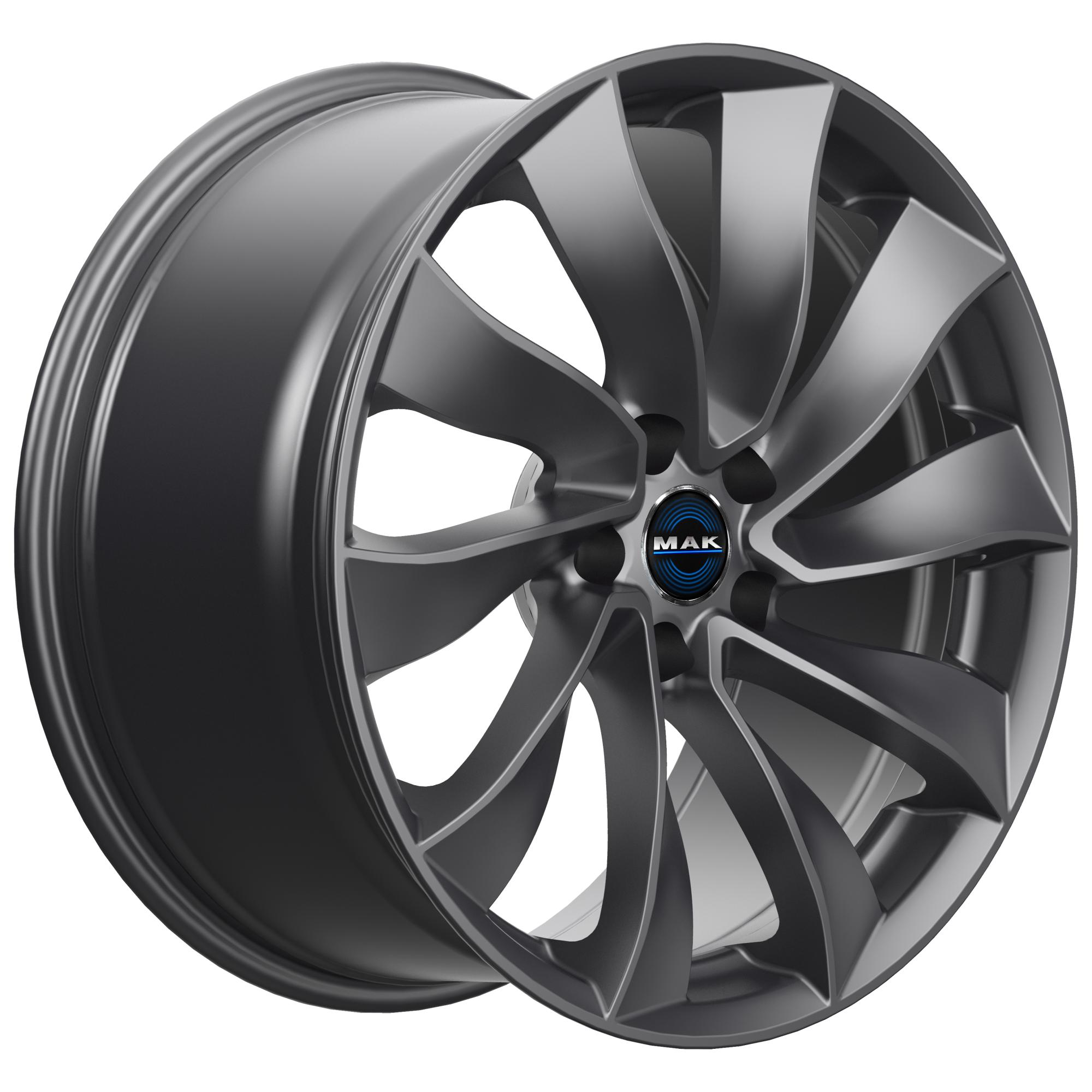 MAK SOLAR GLOSS GUN METALLIC R20 5x114.3 45j ET9.5