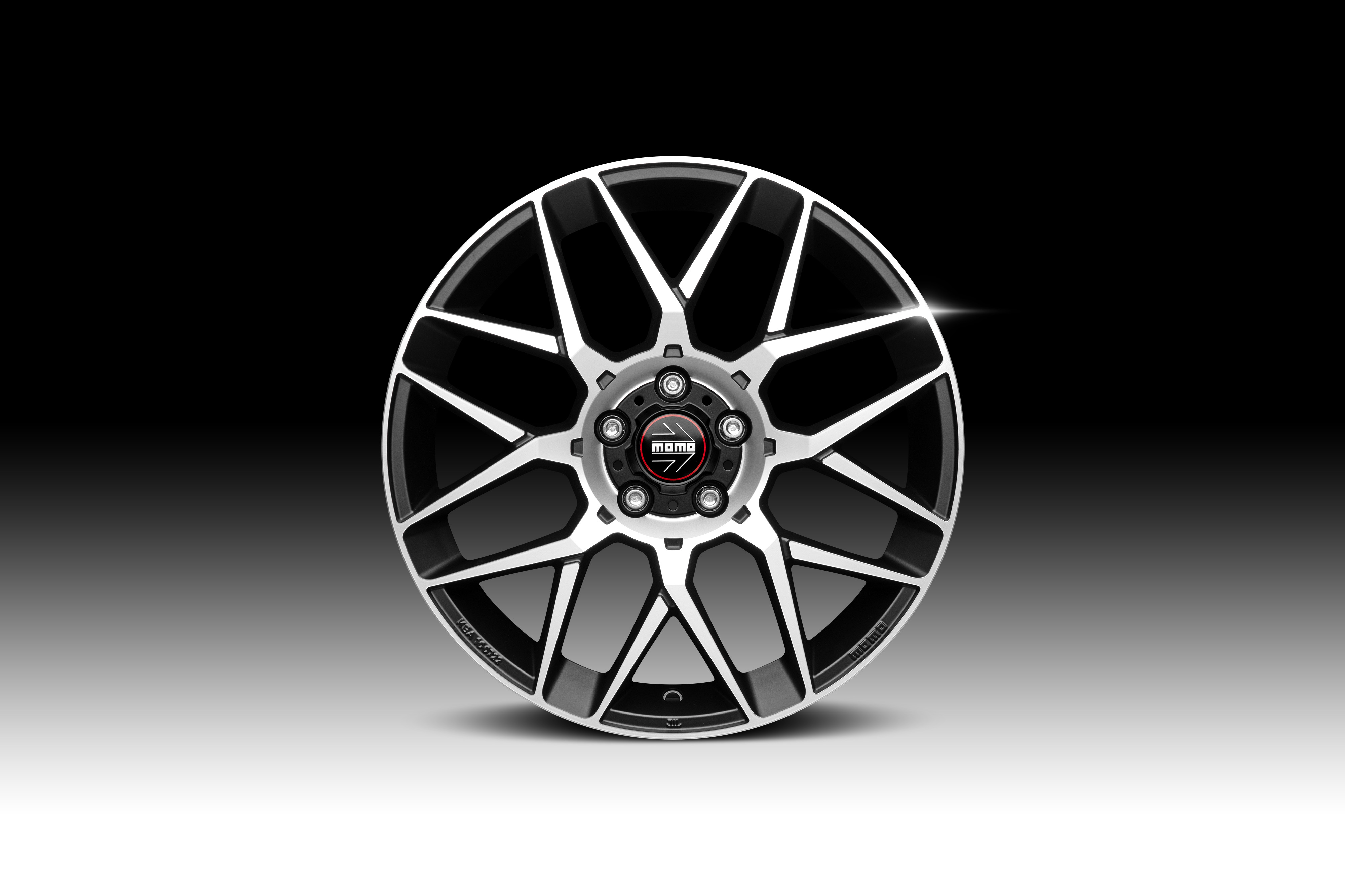 MOMO REVENGE EVO 20 MATT BLACK POLISHED R17 5x100 38j ET7